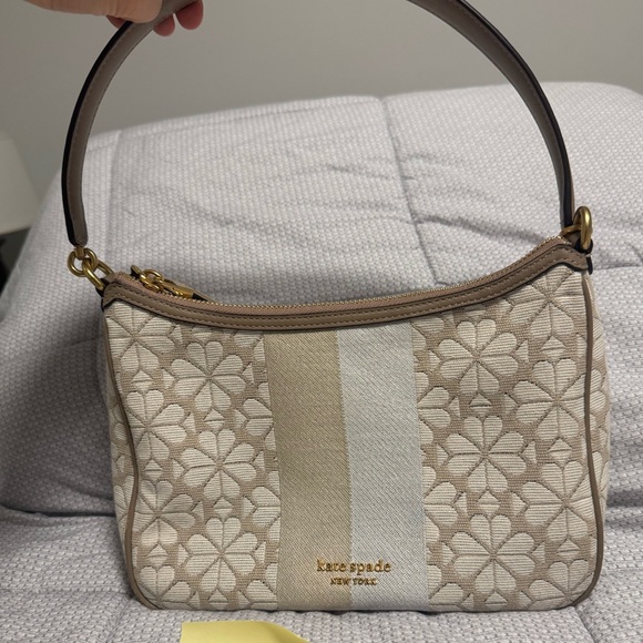 Kate Spade Small Logo Canvas Shoulder Bag - Picture 2 of 8